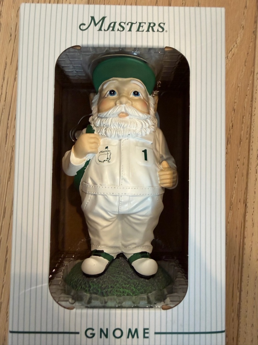 2026 Masters Golf Gnome - White & Green Collectible